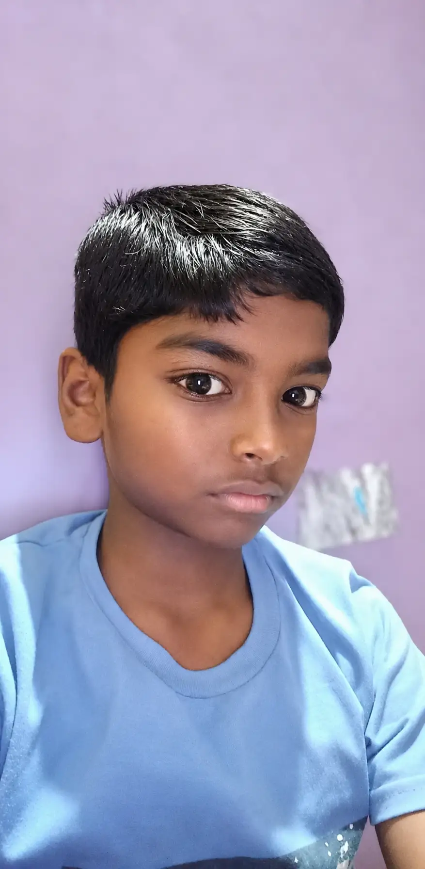 Aditya Kumar Ekka as a child in Balrampur, Chhattisgarh